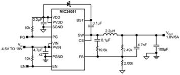 MIC2405x: Family of Integrated FET DC-DC